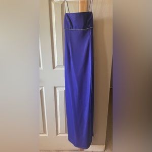 Morgan and Co. Blue Retro Dress